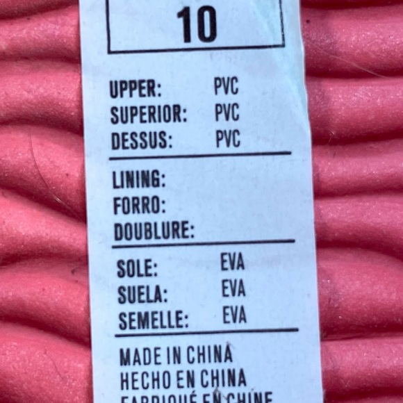 Hurley Flip Flop Sandal Pink TSS1171 - Picture 8 of 9